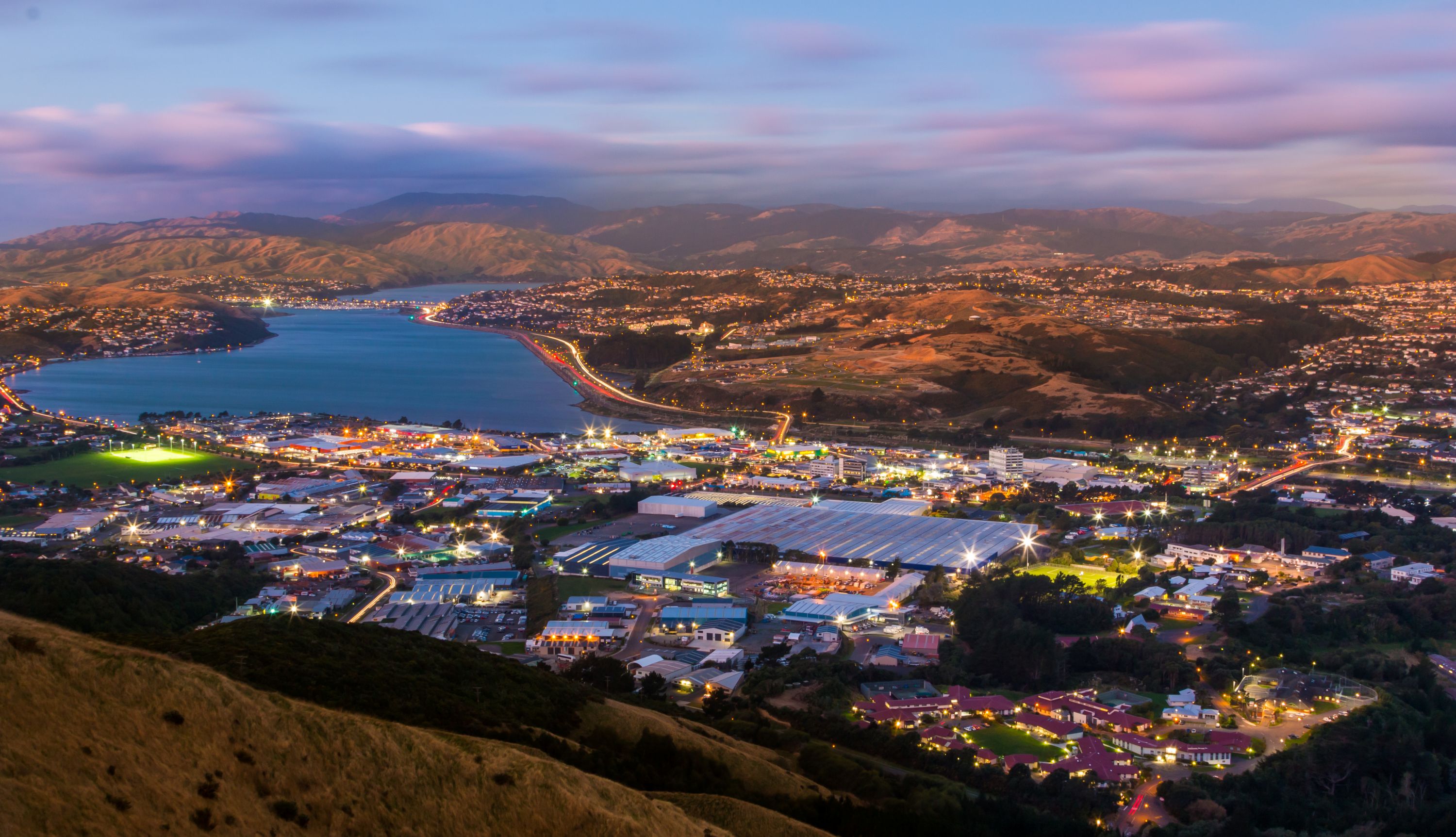 Porirua At Dusk