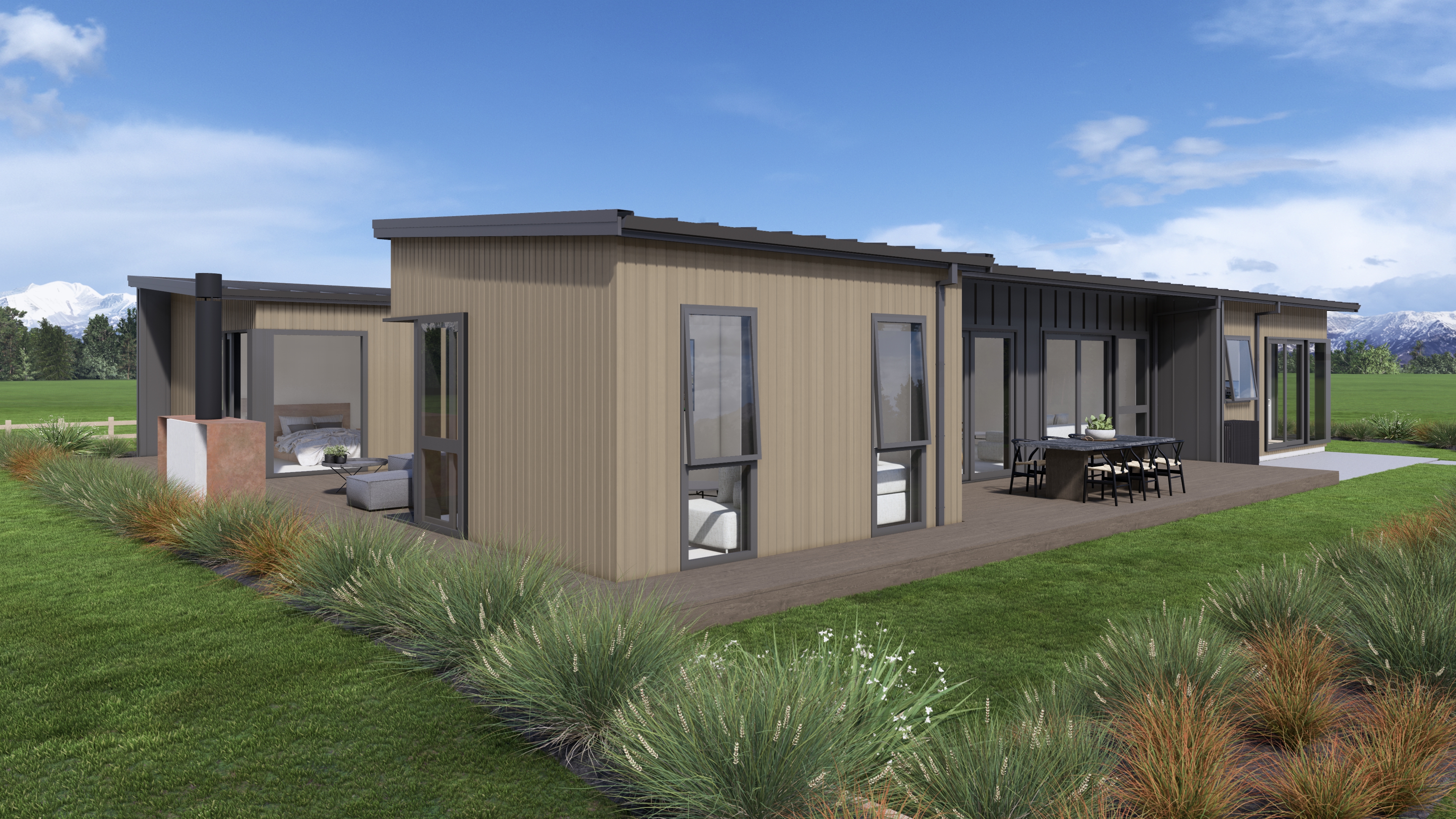 Alpine Meadows Showhome Outdoor Entertainment