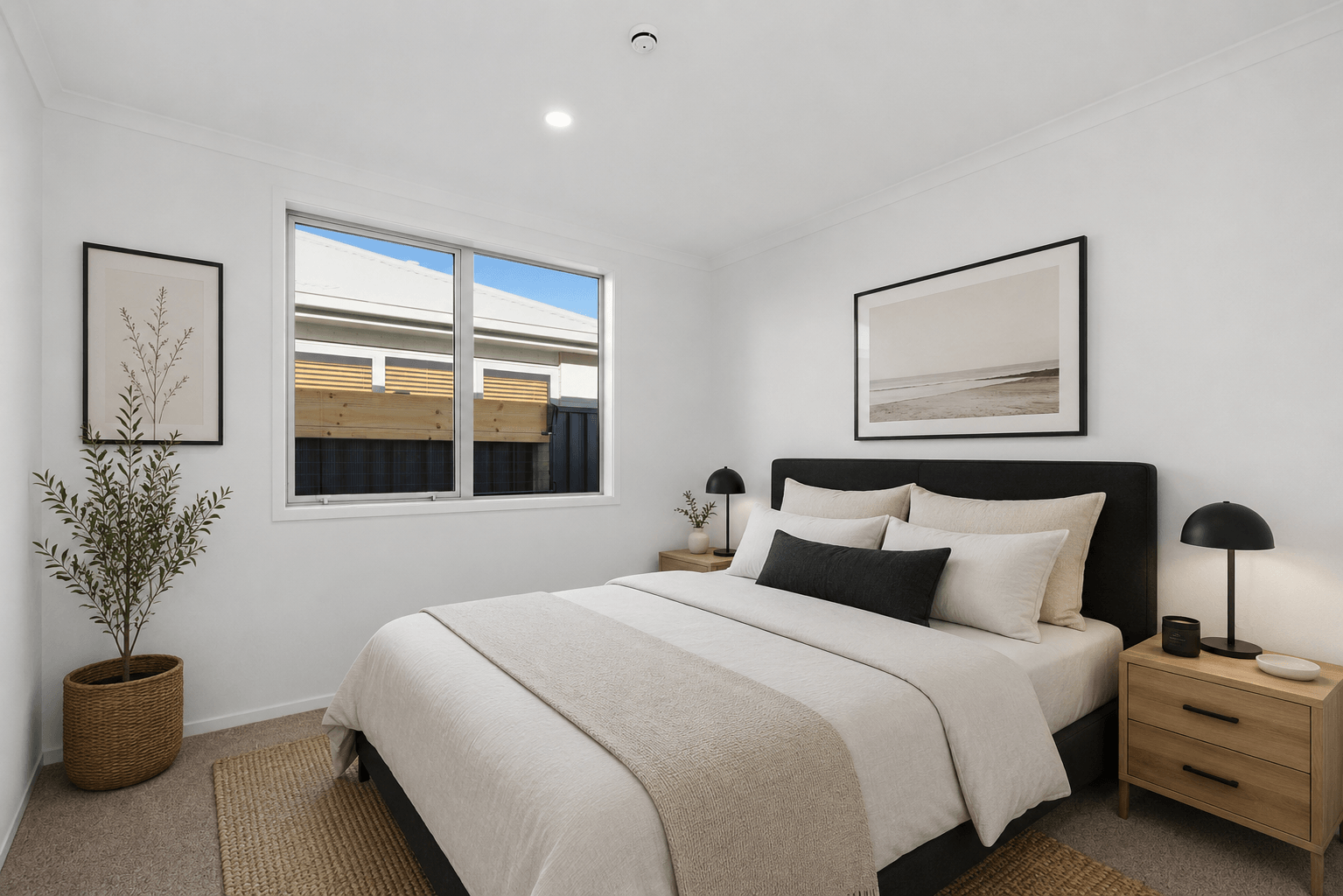 East Quarter Virtual Staged Bedroom 2026