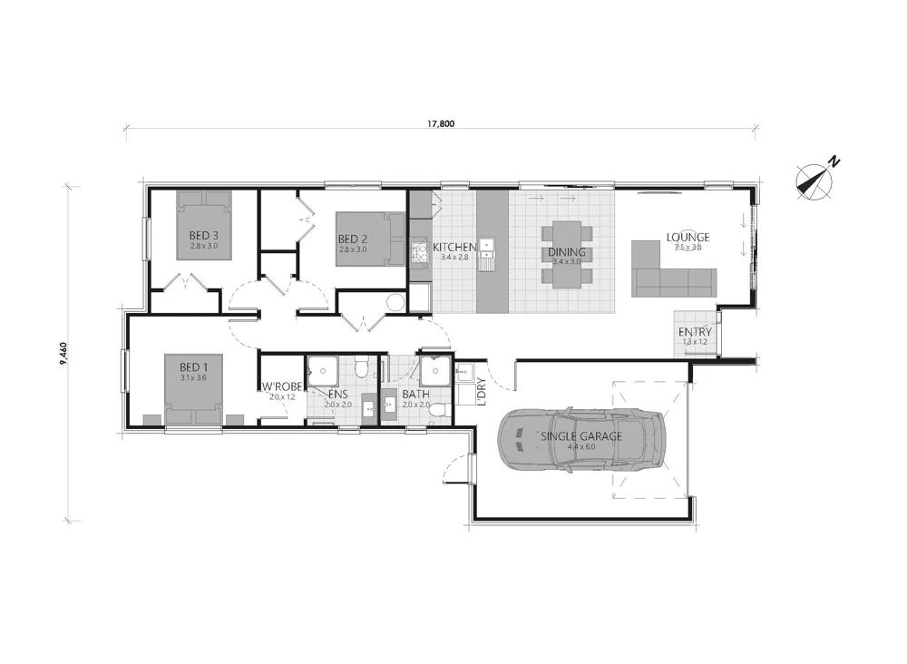 Hapori Park Floor Plan