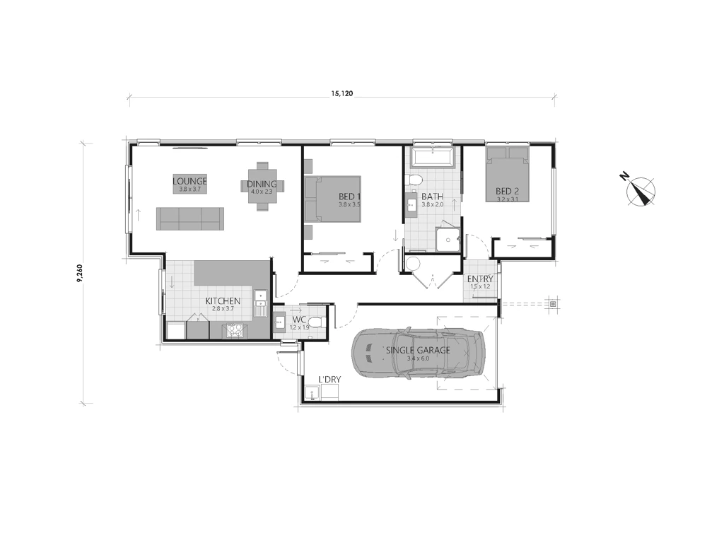 4 Taonga Lane Floor Plan