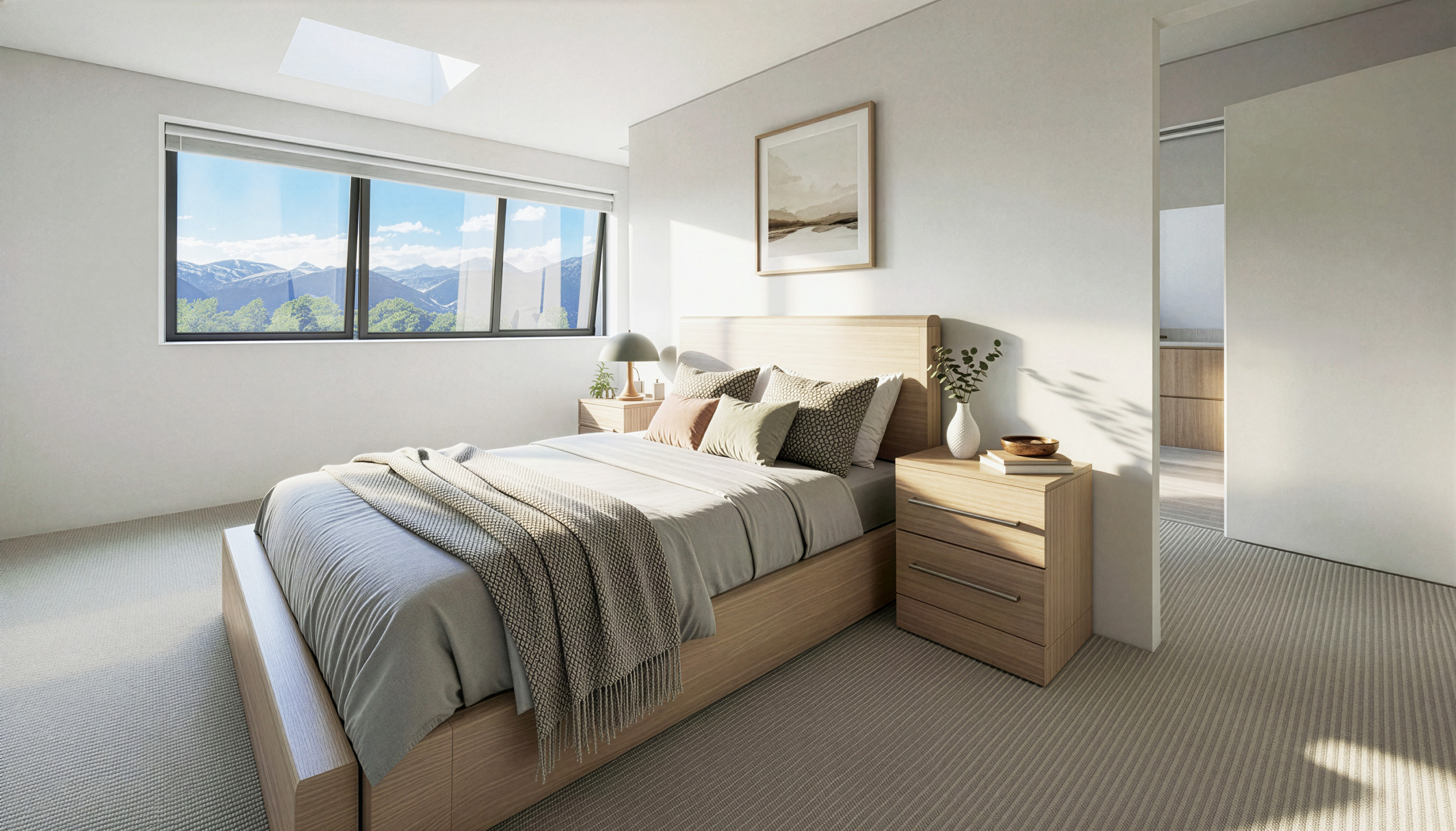 Render Park Ridge QT105224 Showhome Master Bedroom Web