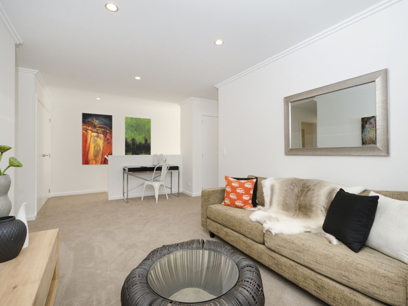 Upstairs living area in the Classic Builders Hobsonville Point Showhome