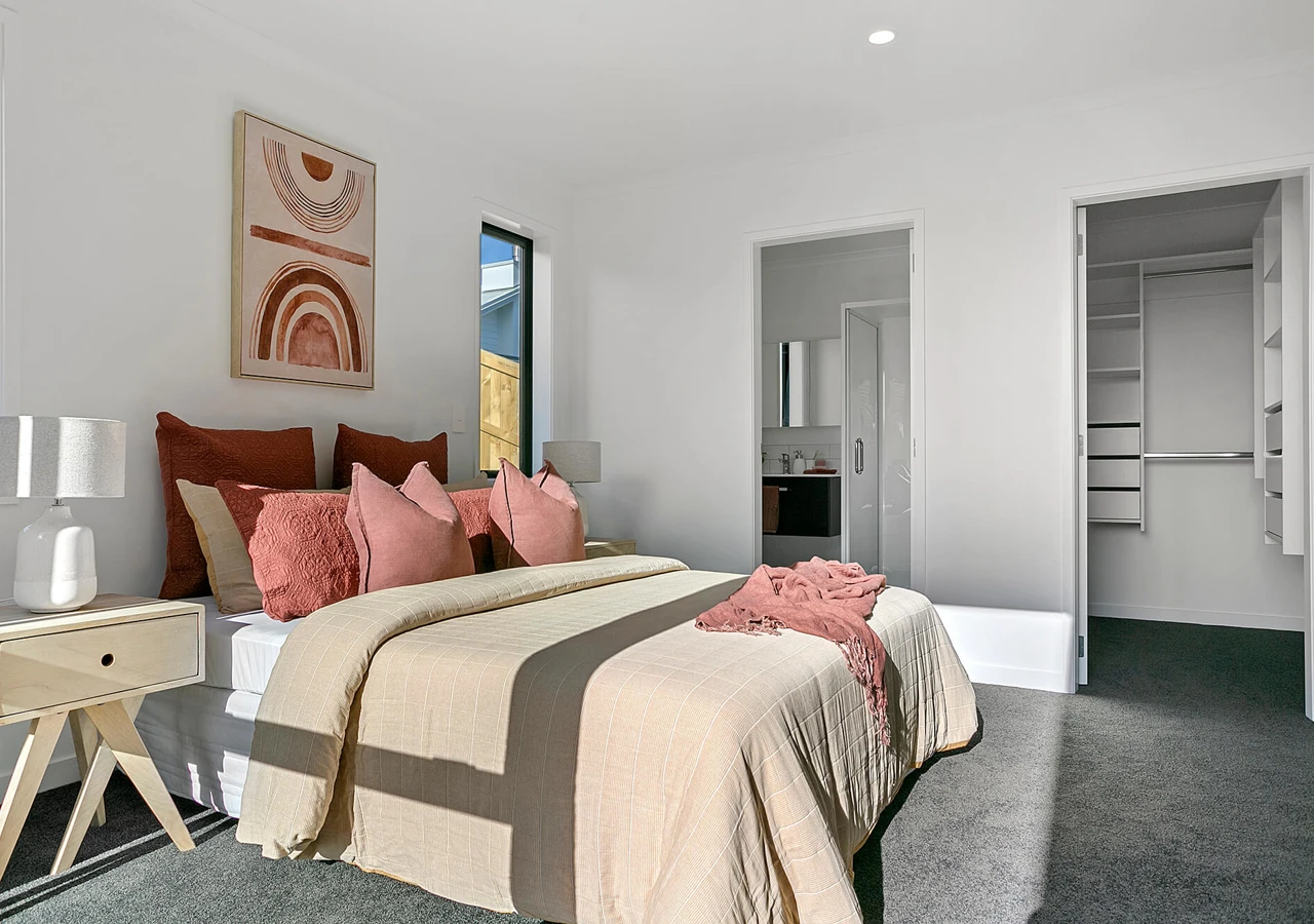 master bedroom and ensuite