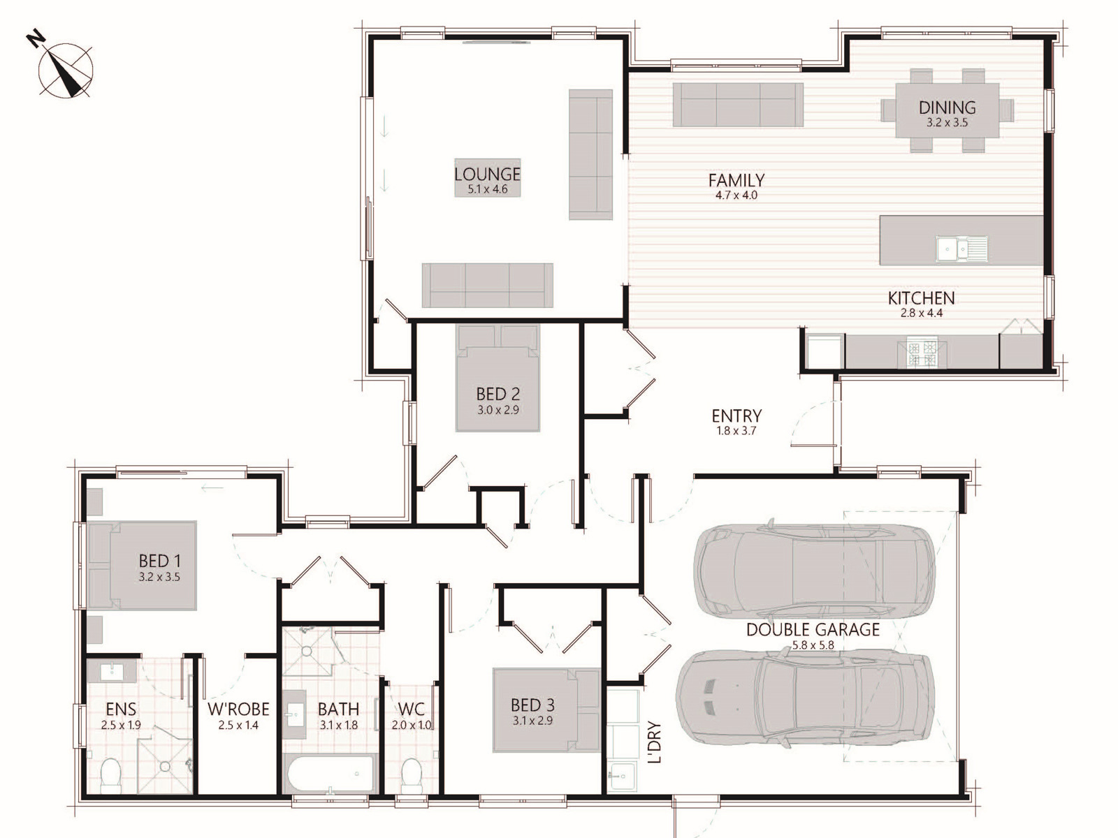 Navigation Heights Display Home Floorplan