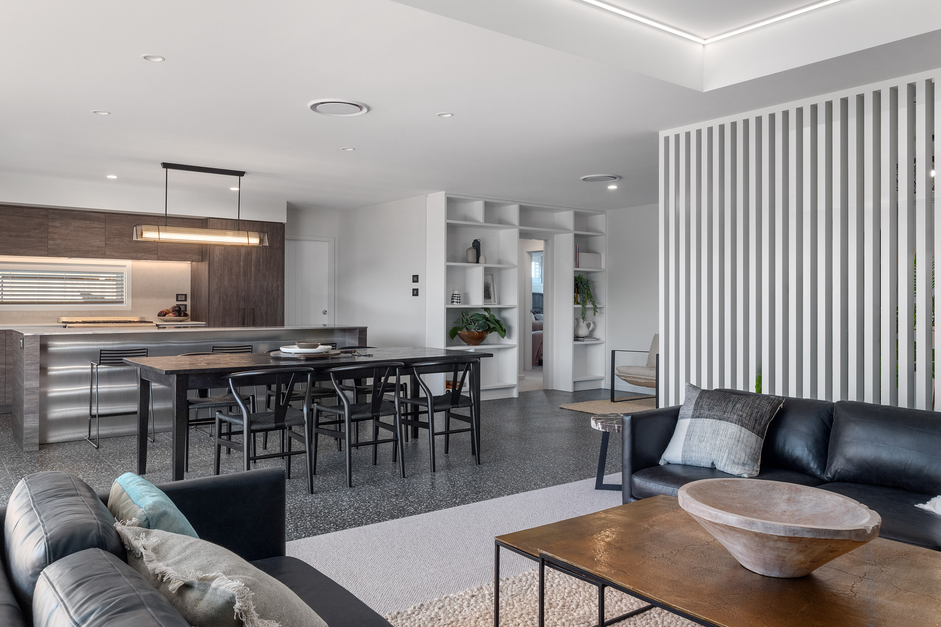 Living and dining area Classic Builders Showhome