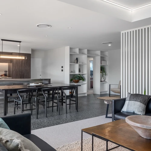 Living and dining area Classic Builders Showhome