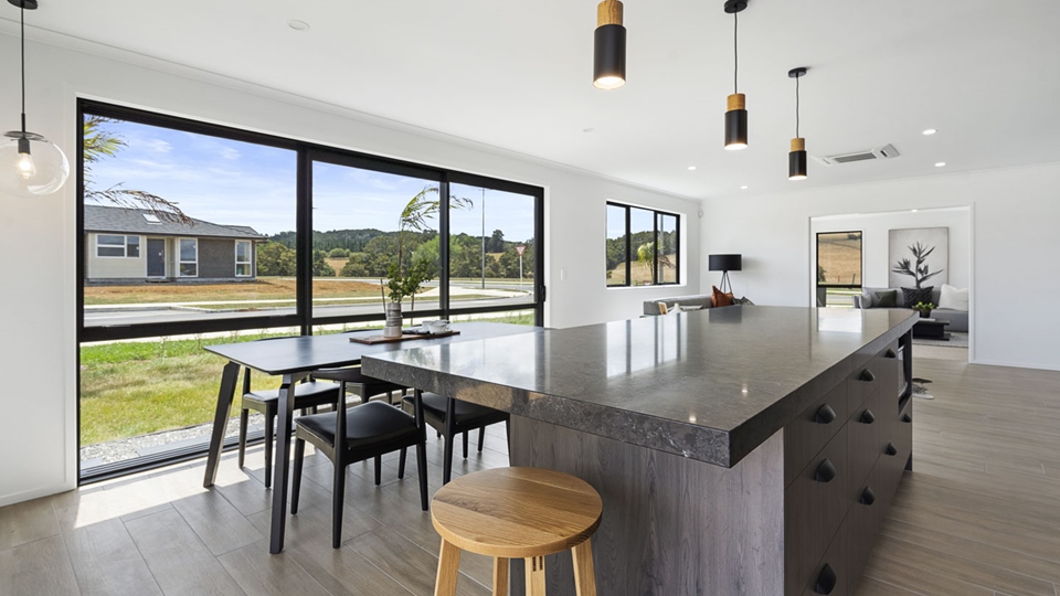 New kitchen at Classic Builders Showhome in Whangarei