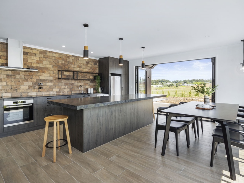 Kitchen Island in the Classic Builders Whangarei Showhome