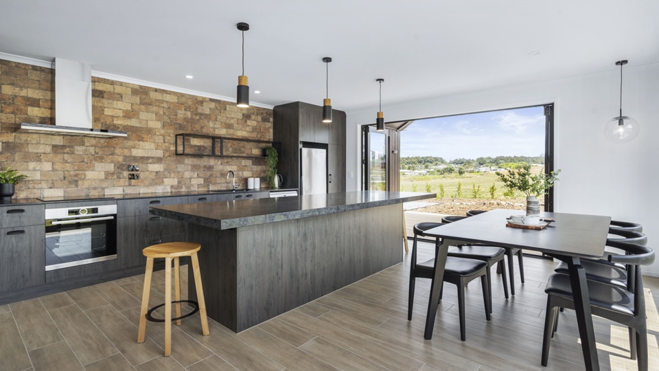 Kitchen Island in the Classic Builders Whangarei Showhome