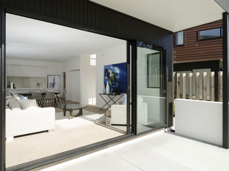 Patio area of Classic Builders Hobsonville Point Showhome
