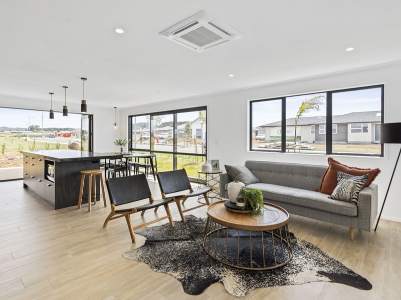 Living and dining area Classic Builders Whangarei Showhome